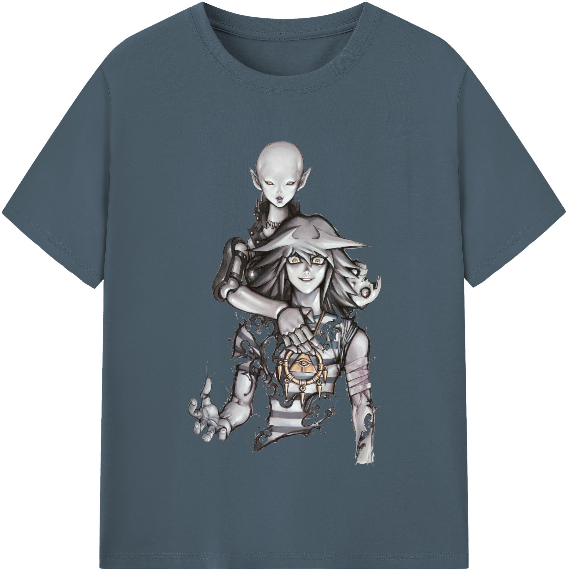 （画像用） 遊☆戯☆王 Yu-Gi-Oh! 綿100％半袖Tシャツ（フロントプリント）